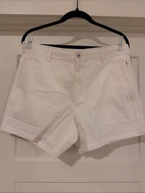 Rhone Commuter Short 5” - White